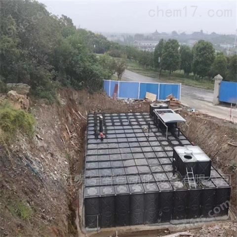 江苏抗浮地埋式消防箱泵一体化泵站生产