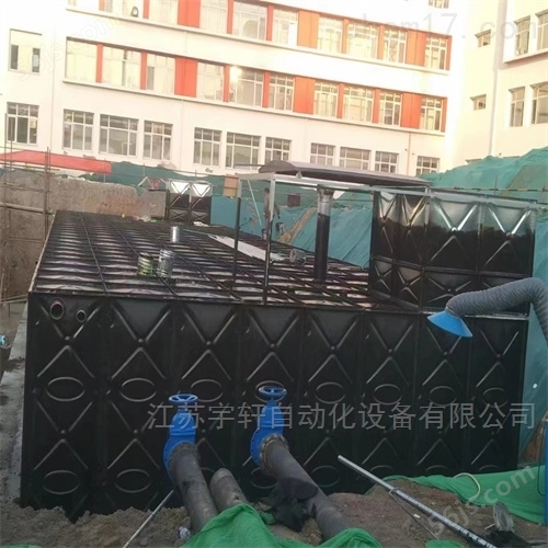 江苏抗浮地埋式消防箱泵一体化泵站生产