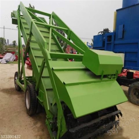 550方玉米小麦全自动铲取料装车机 自动送料机生产厂家 圣能