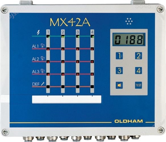 MX42A 气体报警控制器-1-4通道