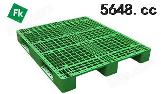 川字网格塑料卡板-绿色1
